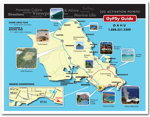 GyPSY Guide Oahu Map