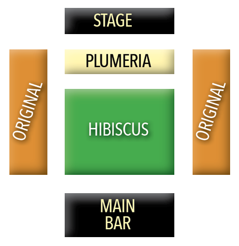 Spirit of Aloha Seating Map