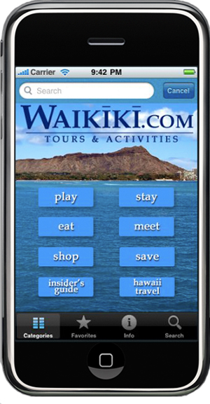 Waikiki.com iPhone App